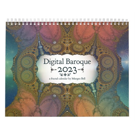 Digital Baroque 2023フラクタル・カレンダー カレンダー (カバー)