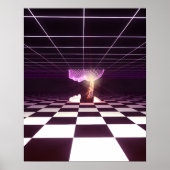 Digital Birth [synthwave aesthetics] ポスター (正面)