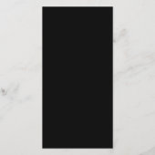 Digital Black Gold 90th Birthday Mobile Invite 案内状 (裏面)