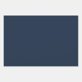 Digital Blue-Green Chic Hues Design ラッピングペーパーシート (正面3)