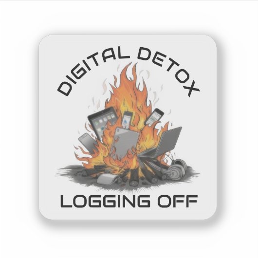 Digital Detox シール (正面)