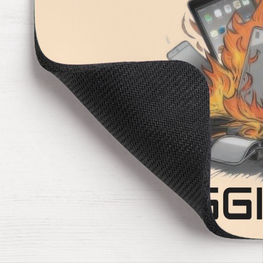 Digital Detox マウスパッド (コーナー)