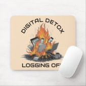 Digital Detox マウスパッド (マウス)