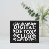 Digital detox club support group ポストカード (スタンド正面)