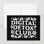 Digital detox club support group ポストカード (正面/裏面)