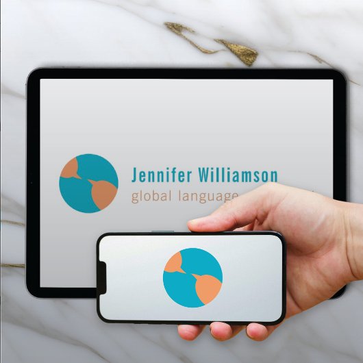 Digital Download | Global Communication card 招待状