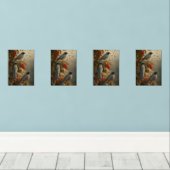 Digital drawing birds (ウッドフロア)