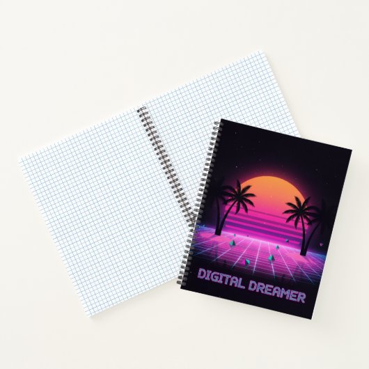 Digital Dreamer Hardcover Journal ノートブック (内部)