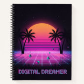 Digital Dreamer Hardcover Journal ノートブック (正面)