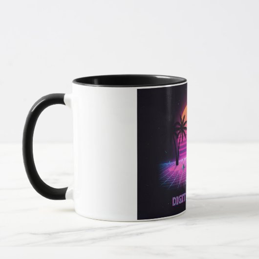 Digital Dreamer Two-Tone Coffee Mug マグカップ (左)