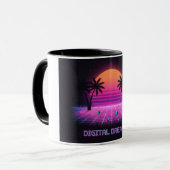 Digital Dreamer Two-Tone Coffee Mug マグカップ (正面左)