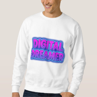 Digital Dreamer Y2K Neon T-Shirt | Cybercore Stree スウェットシャツ