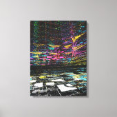 Digital Dreams of Color キャンバスプリント (正面)