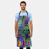 Digital effects. Multicolor abstract background. C エプロン (着用した状態)