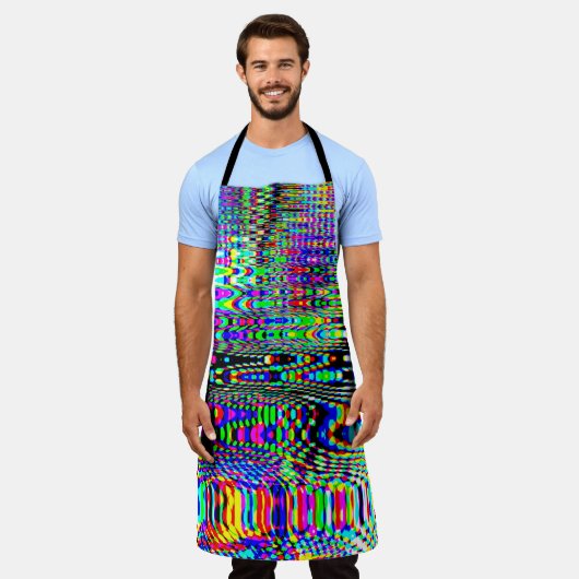 Digital effects. Multicolor abstract background. C エプロン (着用した状態)