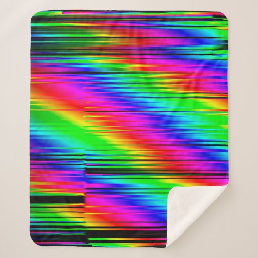 Digital effects. Multicolor abstract background. C シェルパブランケット (正面)