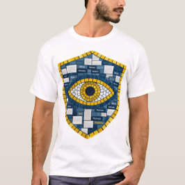  Digital Eye Symbol & Futuristic Tech Art Tシャツ