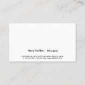 Digital Finance Background  名刺 (裏面)