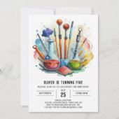 Digital Fusion Discovery Scientist誕生日 招待状 (正面)