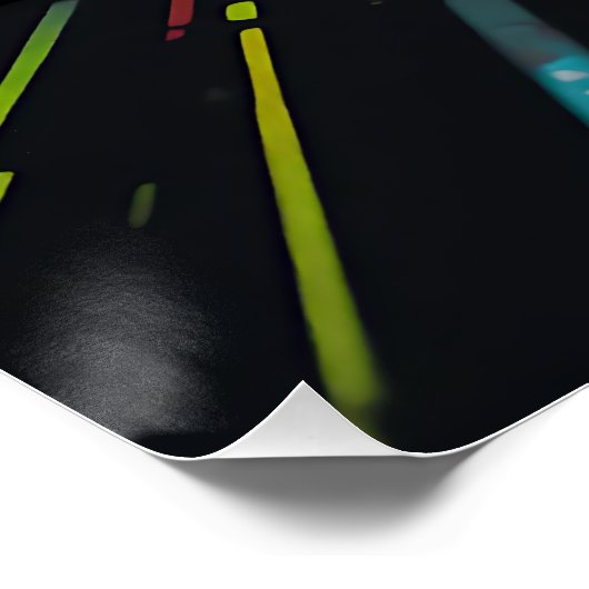 Digital Graffiti: Pop Art Laptop ポスター (コーナー)