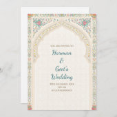 Digital Hindu invitation Indian wedding cards 招待状 (正面/裏面)