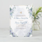 Digital invitation for Sri Sukhmani Sahib path 招待状 (スタンド正面)