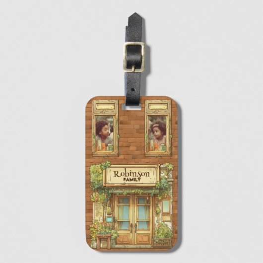 Digital Library Storybook Style, ラゲッジタグ (正面縦)