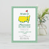 Digital Masters First Birthday Invitations, Golf  招待状 (スタンド正面)