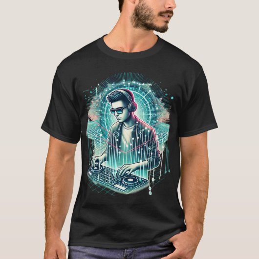 Digital Matrix DJ Tシャツ (正面)