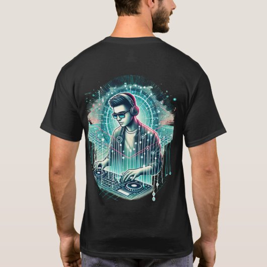 Digital Matrix DJ Tシャツ (裏面)