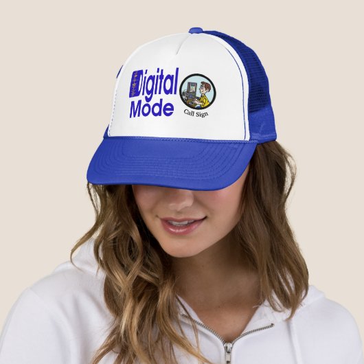 Digital Mode Ham Radio Cap  with Call Sign キャップ (インサイチュ)