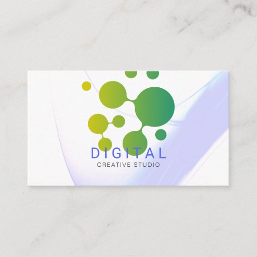 Digital Network | Ai Logo Business Card 名刺 (正面)