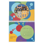 Digital Nomad 2026 World Calendar Choose Country カレンダー (1月 2026)