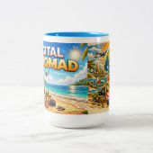 Digital Nomad Brewery ツートーンマグカップ (中央)