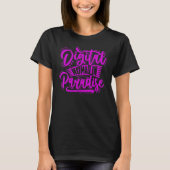 DIGITAL NOMAD IN PARADISE DIGITAL Nomads Freelance Tシャツ (正面)