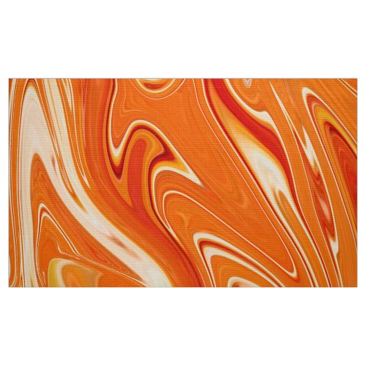 Digital Orange Marbled Texture1ファブリック ファブリック (ファットクウォーター)