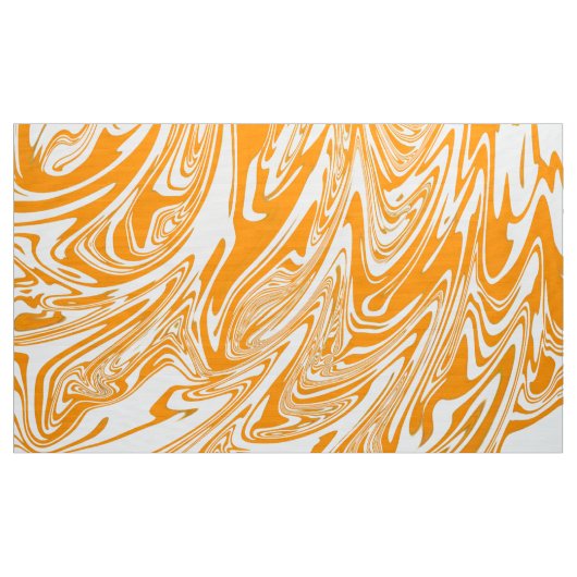 Digital Orange Marbled Texture14ファブリック ファブリック (ヤード)
