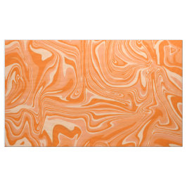 Digital Orange Marbled Texture2ファブリック ファブリック