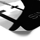 Digital painting about climate change. ポスター (角)