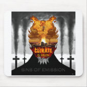 Digital painting about climate change. マウスパッド (正面)