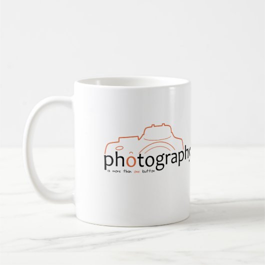 Digital Photography dslr fan mug コーヒーマグカップ (左)