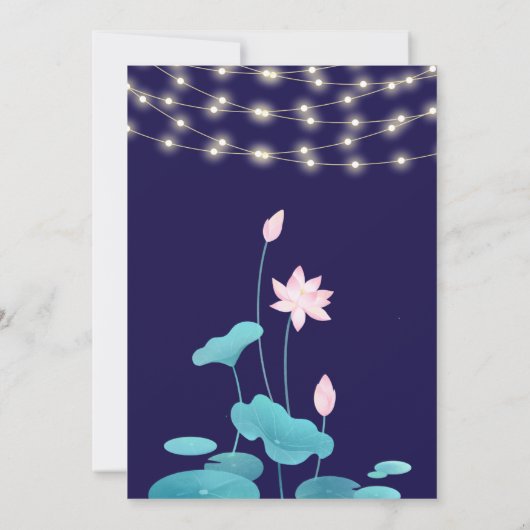 Digital Sangeet Night Invitations  招待状 (裏面)