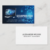 Digital Security | Cyber Tech | AI 名刺 (正面/裏面)