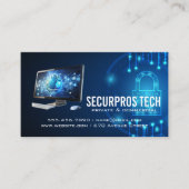 Digital Security | Cyber Tech | AI 名刺 (正面)