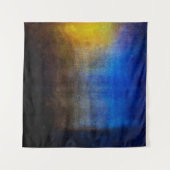 Digital structure of painting. Abstract art vintag タペストリー (正面(横))