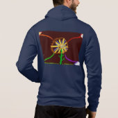 Digital Sunflower Hoodie! パーカ (裏面)