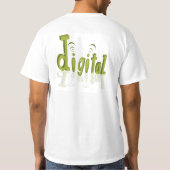 Digital  T shirt Tシャツ (裏面)