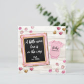 Digital Valentine Social Media Pregnancy 案内状 (スタンド正面)