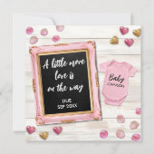 Digital Valentine Social Media Pregnancy 案内状 (正面)