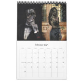 Digital Vanitas Wall Calendar – Vertical カレンダー (2月 2027)